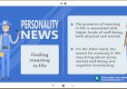 Finding meaning in life
